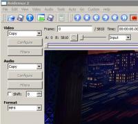 Avidemux 2.6.21 screenshot. Click to enlarge!