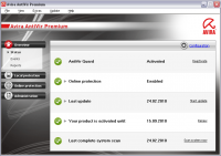 Avira AntiVir Premium 10.2.0.728 screenshot. Click to enlarge!