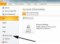 BB Outlook Tools 1.0.0.61 screenshot. Click to enlarge!