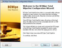 BCWipe Total WipeOut 3.5.1 screenshot. Click to enlarge!