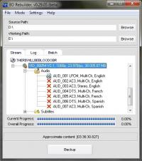 BD Rebuilder 0.50.23 screenshot. Click to enlarge!