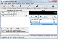 BMS Business Music System 4.08 screenshot. Click to enlarge!