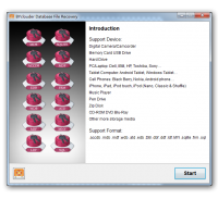 BYclouder Database File Recovery 6.8.1.0 screenshot. Click to enlarge!