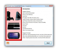BYclouder Game Console Data Recovery 6.8.0.0 screenshot. Click to enlarge!
