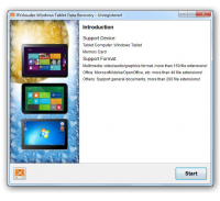 BYclouder Windows Tablet Data Recovery 6.8.0.0 screenshot. Click to enlarge!