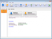 Backup4all Lite 6.4.309 screenshot. Click to enlarge!