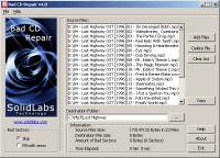Bad CD Repair Pro 4.14 screenshot. Click to enlarge!