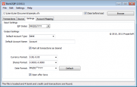 Bank2QIF 2.2.1.4 screenshot. Click to enlarge!