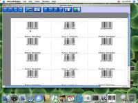 Barcode Alpha 1.1 for Mac OS X 10 screenshot. Click to enlarge!
