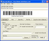 Barcode Generator 4.1 screenshot. Click to enlarge!