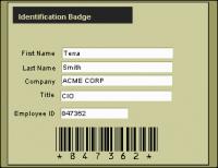 Barcode Plug-in for FileMaker 7.1 screenshot. Click to enlarge!