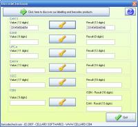 Barcodechecksum 1.00 screenshot. Click to enlarge!