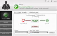 BartVPN 1.2.2 screenshot. Click to enlarge!