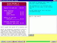 Basic Algebra Shape-Up 4.0 screenshot. Click to enlarge!