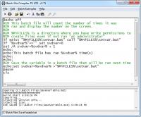 Batch File Compiler PE LITE 2.75 screenshot. Click to enlarge!