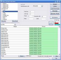 Batch Rename Specialist 1.1.0 screenshot. Click to enlarge!