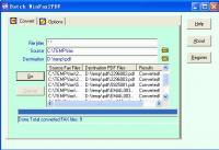 Batch WinFax2PDF 3.00.0903 screenshot. Click to enlarge!