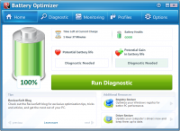 Battery Optimizer 3.0.5.20 screenshot. Click to enlarge!