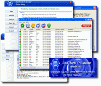BeeThink IP Blocker 1.6 screenshot. Click to enlarge!