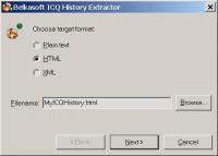 Belkasoft Universal IM History Extractor 1.01 screenshot. Click to enlarge!