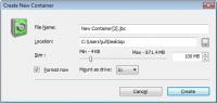 BestCrypt Traveller 1.05.1 screenshot. Click to enlarge!