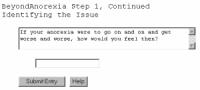 Beyond Anorexia, Free Self Help Software 5.10.21 screenshot. Click to enlarge!