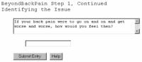 Beyond Back Pain Free Self Help Software 5.10.21 screenshot. Click to enlarge!