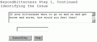Beyond Bitterness, Self Help Software 5.10.21 screenshot. Click to enlarge!