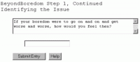 Beyond Boredom, Free Self Help Software 5.10.21 screenshot. Click to enlarge!