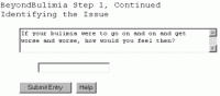 Beyond Bulimia, Free Self Help Software 5.10.21 screenshot. Click to enlarge!