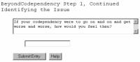 Beyond Codependency, Self Help Software 5.10.21 screenshot. Click to enlarge!