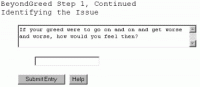 Beyond Greed, Free Self Help Software 5.10.21 screenshot. Click to enlarge!