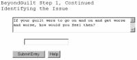 Beyond Guilt, Free Self Help Software 5.10.21 screenshot. Click to enlarge!