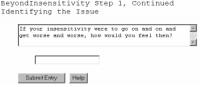 Beyond Insensitivity, Self Help Software 5.10.21 screenshot. Click to enlarge!