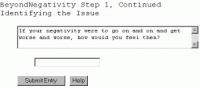 Beyond Negativity, Self Help Software 5.10.21 screenshot. Click to enlarge!