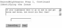 Beyond Nightmares, Self Help Software 5.10.21 screenshot. Click to enlarge!