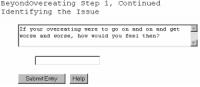 Beyond Overeating, Self Help Software 5.10.21 screenshot. Click to enlarge!