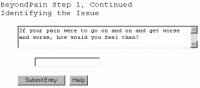 Beyond Pain Free Self Help Chat Software 5.10.21 screenshot. Click to enlarge!
