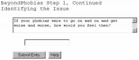 Beyond Phobias, Free Self Help Software 5.10.21 screenshot. Click to enlarge!
