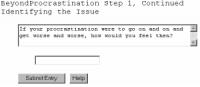 Beyond Procrastination, Free Self Help 5.10.21 screenshot. Click to enlarge!