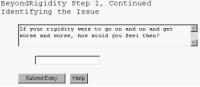 Beyond Rigidity, Free Self Help Software 5.10.21 screenshot. Click to enlarge!