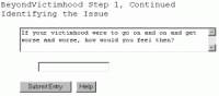 Beyond Victimhood, Self Help Software 5.10.21 screenshot. Click to enlarge!