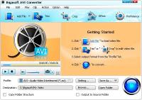Bigasoft AVI Converter 3.7.46.4937 screenshot. Click to enlarge!