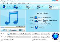 Bigasoft Audio Converter 5.1.1.6250 screenshot. Click to enlarge!