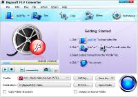 Bigasoft FLV Converter 3.7.43.4881 screenshot. Click to enlarge!