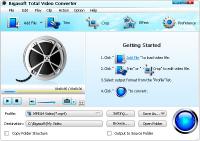 Bigasoft Total Video Converter 5.1.1.6250 screenshot. Click to enlarge!