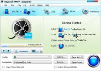 Bigasoft WMV Converter 3.7.44.4896 screenshot. Click to enlarge!