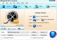 Bigasoft WTV Converter 3.7.46.4937 screenshot. Click to enlarge!