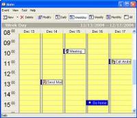 Birthday Calendar Reminder Appointment 3.6 screenshot. Click to enlarge!