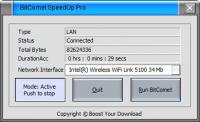 BitComet SpeedUp Pro 4.6.0 screenshot. Click to enlarge!